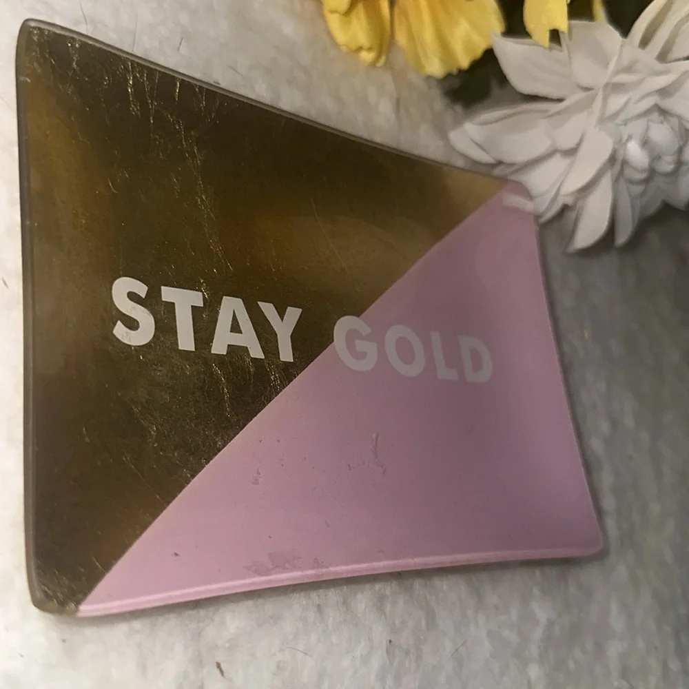 Fringe Studio STAY GOLD Plate Trinket Tray Jewelry accessory